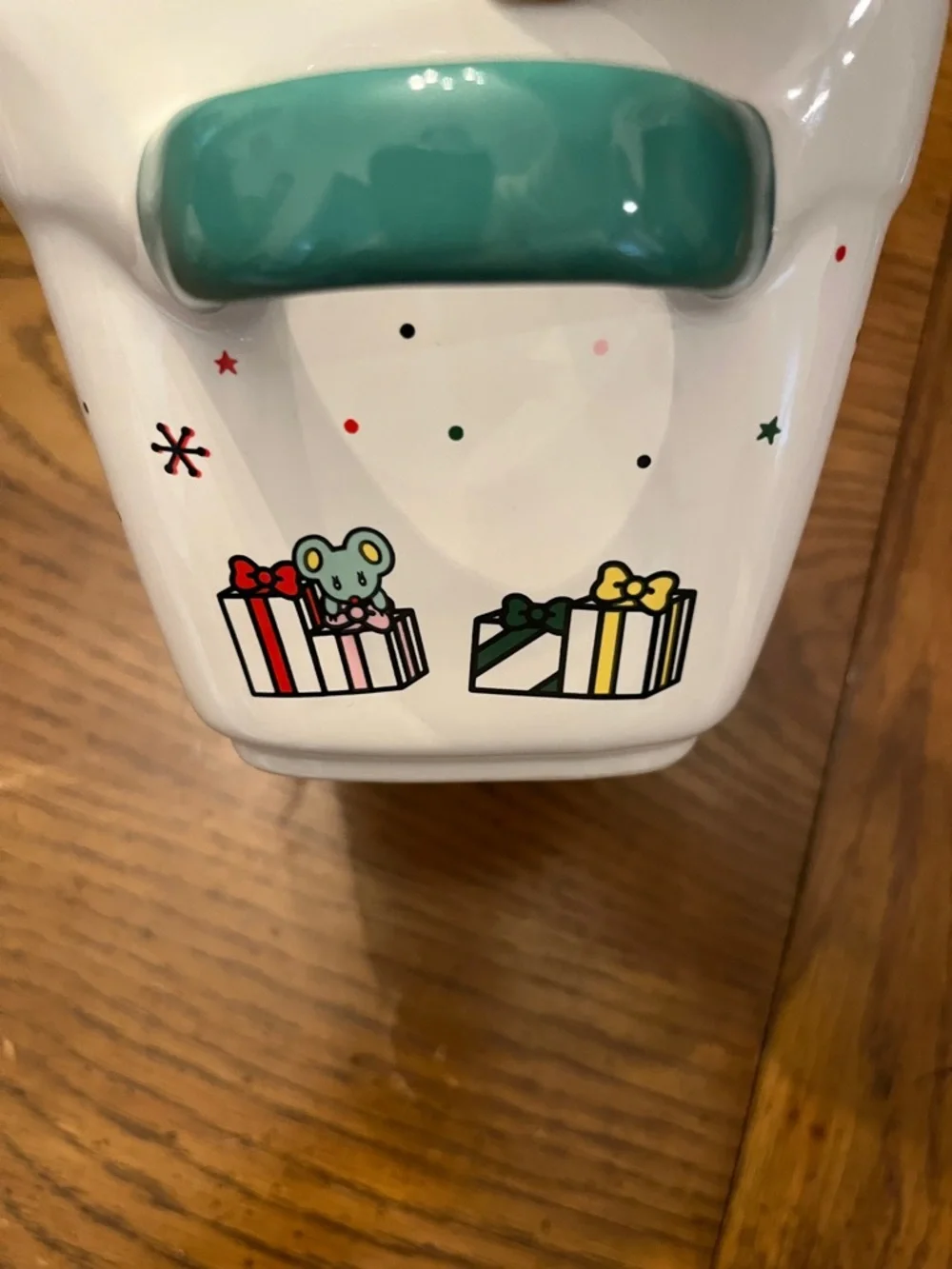 Hello Kitty Christmas Ceramic Loaf Pan, new‎
